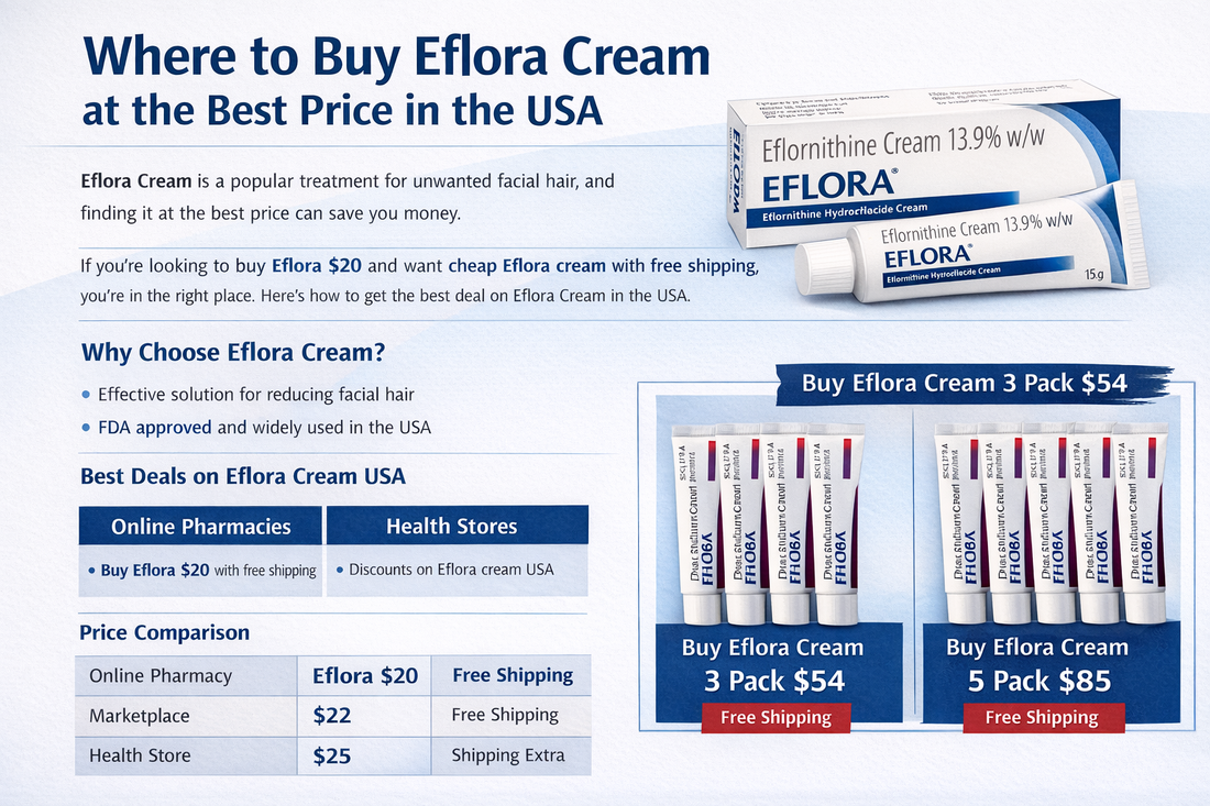 Where to Buy Eflora Cream at the Best Price in the USA