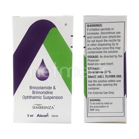 Simbrinza Eye Drop 1% 5ml