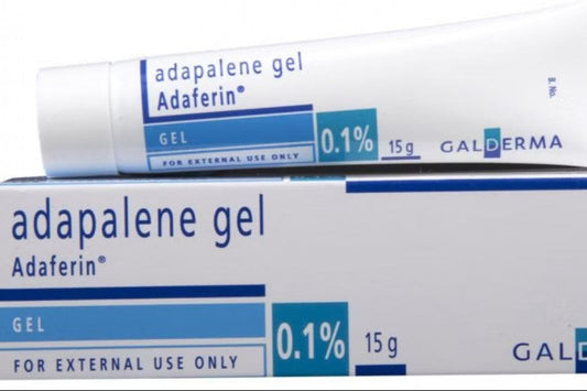 Adaferin Gel with Adapalene 0.1% for Clear Skin