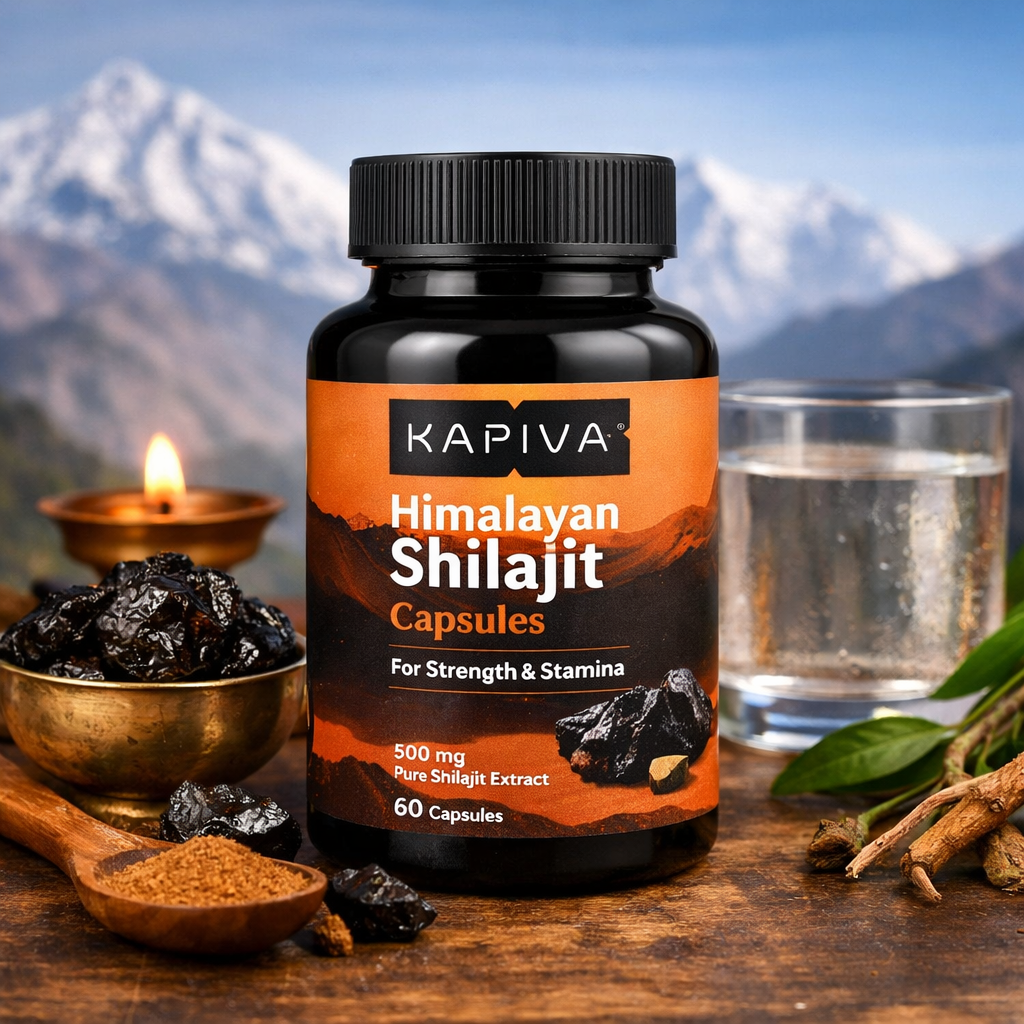 Kapiva Himalayan Shilajit Capsules 500mg