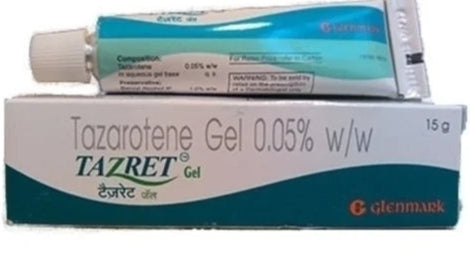 tazret Tazarotene Gel packaging 